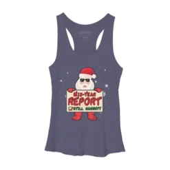 Women's Design By Humans Mid-Year Report Still Naughty Christmas Santa Claus Yuletide Hol By TomGiant Racerback Tank Top -Avenue Clothing Shop GUEST 00ac91d8 5a4e 478b a30d 548c6559f732