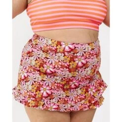 Lime Ricki Women's Groovy Blooms Ultra High-Waist Skirt W/ Bottoms -Avenue Clothing Shop GUEST 01f58da6 8d8d 44c0 9e8c af936120ac61
