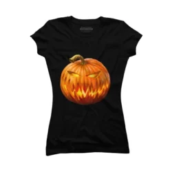 Junior's Design By Humans Jack O'Lantern By Ldarro T-Shirt -Avenue Clothing Shop GUEST 0236f26e d046 470c bf31 4ad31e343648