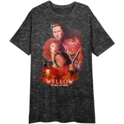 Willow Poster Art Crew Neck Short Sleeve Charcoal Heather Women's T-shirt -Avenue Clothing Shop GUEST 0292d4c3 ff78 40c9 90ff 9da5661603e5