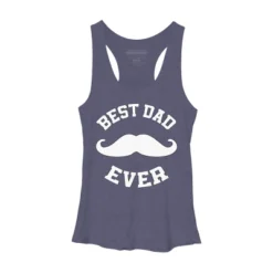 Women's Design By Humans Best Dad Ever Mustache By Sukhendu12 Racerback Tank Top -Avenue Clothing Shop GUEST 0340fb55 1da0 4fb2 906d f3e0c86a637d