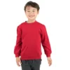 Leveret Kids Long Sleeve Classic Solid Color Sweatshirt
