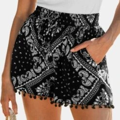 Women's Bandana Pom Pom Shorts - Cupshe 13 Women's Bandana Pom Pom Shorts - Cupshe -Avenue Clothing Shop GUEST 05023551 7f7e 489c a5e0 a285bc8e89b0