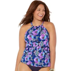 Swimsuits For All Women’s Plus Size High Neck Tankini Top 13 Swimsuits For All Women’s Plus Size High Neck Tankini Top -Avenue Clothing Shop GUEST 0623047a 8e0b 45e1 8dc1 a5063e9198b7