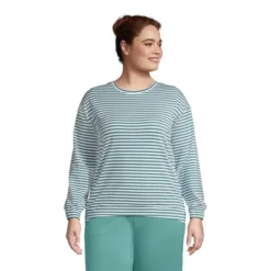 Lands' End Women's Lounge Long Sleeve Pajama Sweatshirt -Avenue Clothing Shop GUEST 070729d8 886e 4a3d b57f e6149d7165d2