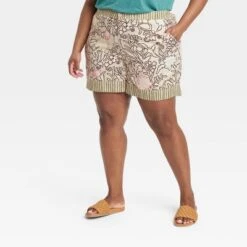 Women's High-Rise Relaxed Fit Pull-On Shorts - Knox Rose™ -Avenue Clothing Shop GUEST 07146649 db2a 44d9 8629 334431dfbd51