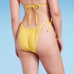 Women's Side-Tie Ultra High Leg Adjustable Coverage Bikini Bottom - Wild Fable™ Yellow -Avenue Clothing Shop GUEST 0760c704 042b 4747 a2aa 79d80eb73699
