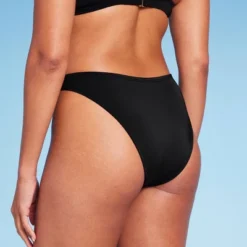Women's Cinch Detail High Leg Bikini Bottom - Shade & Shore™ Black -Avenue Clothing Shop GUEST 09a54ced cecb 4943 ba74 73cb745e7b91
