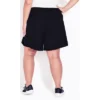 Women's Plus Size Active Short - Black | AVENUE LEISURE -Avenue Clothing Shop GUEST 0a637be4 19e4 4258 b81f 9230324d8386