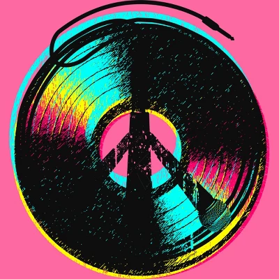 Women's Design By Humans Colors And Music By Clingcling Racerback Tank Top 3 Women's Design By Humans Colors And Music By Clingcling Racerback Tank Top