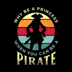 Junior's Design By Humans Funny Pirate Freebooter Buccaneer By MINHMINH T-Shirt