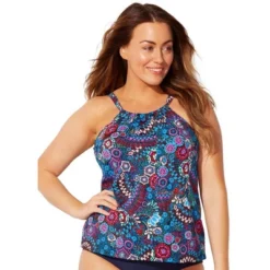 Swimsuits For All Women’s Plus Size High Neck Tankini Top 18 Swimsuits For All Women’s Plus Size High Neck Tankini Top -Avenue Clothing Shop GUEST 11e4073b 6cf5 42c8 97fc 361968302df3