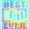 Women's Design By Humans Vintage Tie Dye Best Dad Ever By Racerback Tank Top -Avenue Clothing Shop GUEST 11eab013 d8db 497e adb5 494d800ff640
