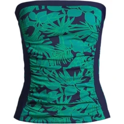 Lands' End Women's Long Chlorine Resistant Bandeau Tankini Swimsuit Top With Removable Adjustable Straps -Avenue Clothing Shop GUEST 131ff736 eef6 44c4 8e36 3a9001ed0167