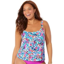Swimsuits For All Women’s Plus Size Flared Tankini Top 20 Swimsuits For All Women’s Plus Size Flared Tankini Top -Avenue Clothing Shop GUEST 1389e62f c5a1 452d af25 2e64b8d44ffd