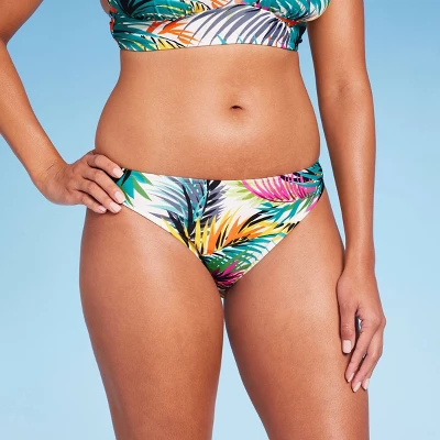Women's Low-Rise Cheeky Bikini Bottom - Shade & Shore™ Multi Tropical Print 5 Women's Low-Rise Cheeky Bikini Bottom - Shade & Shore™ Multi Tropical Print - Image 3