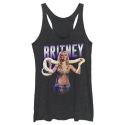 Women's Britney Spears Slave 4 U Python Racerback Tank Top -Avenue Clothing Shop GUEST 168954ea 9847 4b4a 8621 a88859569983