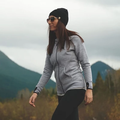 Minus33 Merino Wool Expedition - Women's Brushed Wool Hoodie Kodiak Fleece 6 Minus33 Merino Wool Expedition - Women's Brushed Wool Hoodie Kodiak Fleece - Image 4