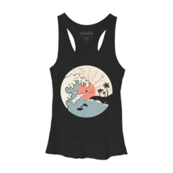 Women's Design By Humans OCN LP... By NDTank Racerback Tank Top -Avenue Clothing Shop GUEST 198dd5b2 f39a 4071 a8a6 bec96ca3e9fe