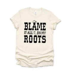 Simply Sage Market Women's Blame It All On My Roots Hat And Boots Short Sleeve Graphic Tee -Avenue Clothing Shop GUEST 199cbd13 b6c7 40af bf35 9a3b1220d723