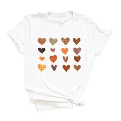 Simply Sage Market Women's Fall Plaid Hearts Short Sleeve Graphic Tee -Avenue Clothing Shop GUEST 1c88524b 700d 415b b047 7aec10a2a2c6