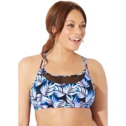 Swimsuits For All Women’s Plus Size Loop Strap Mesh Bikini Top 9 Swimsuits For All Women’s Plus Size Loop Strap Mesh Bikini Top -Avenue Clothing Shop GUEST 1d6a7907 fd18 4f25 b9dd b8bc6e2ac2fd