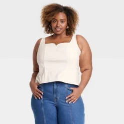 Women's Faux Leather Corset Tank Top - Ava & Viv™ -Avenue Clothing Shop GUEST 1f3e8c8e 58f3 4c6b aa76 9342d0b32e92