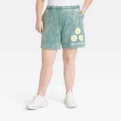 Women's SmileyWorld What Makes You Smile Graphic Shorts - Green 9 Women's SmileyWorld What Makes You Smile Graphic Shorts - Green -Avenue Clothing Shop GUEST 20de8203 6fcb 4e39 8107 c66a548a3131