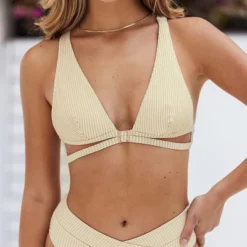 Women's Wrap Back Tie Bikini Top - Cupshe -Avenue Clothing Shop GUEST 220a8b8e 1ac7 4686 a179 489ff8697c6b