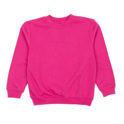 Leveret Kids Long Sleeve Classic Solid Color Sweatshirt 11 Leveret Kids Long Sleeve Classic Solid Color Sweatshirt - Image 9