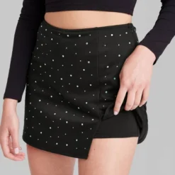 Women's High-Rise Bodycon Mini Skort - Wild Fable™ Black -Avenue Clothing Shop GUEST 2404bd9d 8c91 43e8 b3ea 8f2eb3935148