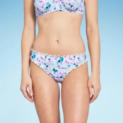 Women's Low-Rise Ruffle Cheeky Bikini Bottom - Shade & Shore™ Multi Blue Floral Print 11 Women's Low-Rise Ruffle Cheeky Bikini Bottom - Shade & Shore™ Multi Blue Floral Print -Avenue Clothing Shop GUEST 255d1460 8006 47fd 84e1 a15950c6a8a1
