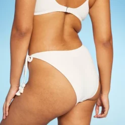 Women's Crochet Side-Tie Extra Cheeky Extra High Waist Bikini Bottom - Wild Fable™ Cream -Avenue Clothing Shop GUEST 27343605 56a4 4f72 99fb 7000c782fd95