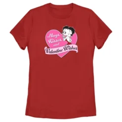 Women's Betty Boop Valentine Wishes T-Shirt -Avenue Clothing Shop GUEST 295a5d0b 1637 4c46 9569 fa2db0d11ed6