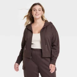 Women's Cropped Zip-Up Sweatshirt - Universal Thread™ -Avenue Clothing Shop GUEST 2d2bf51e 972c 408f 9329 3db2b9e2eba5