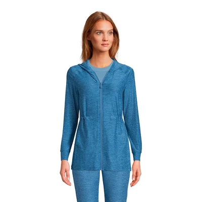 Lands' End Women's Soft Performance Full Zip Hoodie 8 Lands' End Women's Soft Performance Full Zip Hoodie - Image 6