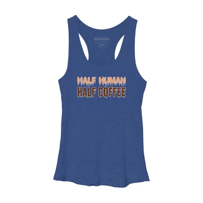 Women's Design By Humans Funny Halloween Costume For Coffee Addicts By TeeShirtMadness Racerback Tank Top 9 Women's Design By Humans Funny Halloween Costume For Coffee Addicts By TeeShirtMadness Racerback Tank Top - Image 7