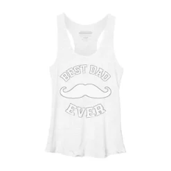Women's Design By Humans Best Dad Ever Mustache By Sukhendu12 Racerback Tank Top -Avenue Clothing Shop GUEST 34e2722c 7beb 4730 b64d 1c4504fc3e5b