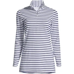 Lands' End Women's Quarter Zip Long Sleeve Tunic Rash Guard Cover-up UPF 50 Sun Protection 16 Lands' End Women's Quarter Zip Long Sleeve Tunic Rash Guard Cover-up UPF 50 Sun Protection -Avenue Clothing Shop GUEST 36faba95 d73b 4869 9db6 8c4dacb7ff91