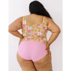 Lime Ricki Women's Square Neck Swim Crop -Avenue Clothing Shop GUEST 3a1ef451 bcc7 460c bb70 af42669bf83d