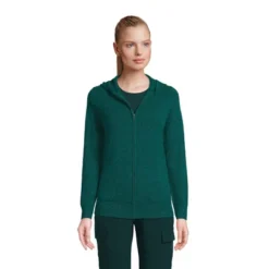 Lands' End Women's Cashmere Front Zip Hoodie Sweater -Avenue Clothing Shop GUEST 3b5d2f94 4931 4180 9010 827f0bfb7c10