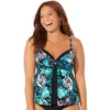 Swimsuits For All Women’s Plus Size Faux Flyaway Underwire Tankini Top -Avenue Clothing Shop GUEST 3cfc6169 cefe 48a9 9826 a2d7d686a0a8