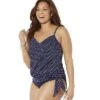 Swimsuits For All Women’s Plus Size Side Tie V-Neck Tankini Top -Avenue Clothing Shop GUEST 3f5b295f 97be 43bd a317 7176e2a4b756