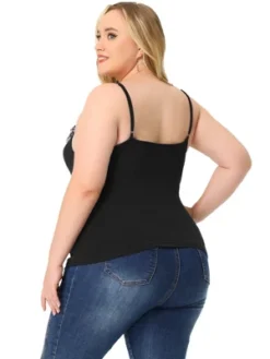 Agnes Orinda Plus Size Camisole For Women Contrast Lace Criss Cross V Neck Spaghetti Strap Top 10 Agnes Orinda Plus Size Camisole For Women Contrast Lace Criss Cross V Neck Spaghetti Strap Top -Avenue Clothing Shop GUEST 420bba9b 54ef 42ee 8818 87045c1cfcbd