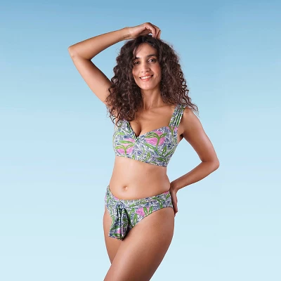 Liberty & Justice Women's Twist-Front Longline Bikini Top 6 Liberty & Justice Women's Twist-Front Longline Bikini Top - Image 4