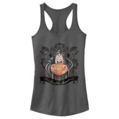 Junior's Snow White And The Seven Dwarves Evil Queen Pumpkin Racerback Tank Top -Avenue Clothing Shop GUEST 45b11eb9 54bb 4dd0 b0b6 c47eebd0cf7f