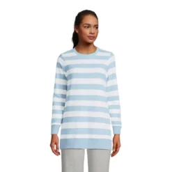 Lands' End Women's Serious Sweats Crewneck Long Sleeve Sweatshirt Tunic -Avenue Clothing Shop GUEST 463c4f34 6c2d 4f11 b80d 3d812baa6fd3