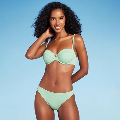 Women's Ribbed Bikini Bottom - Shade & Shore™ 4 Women's Ribbed Bikini Bottom - Shade & Shore™ - Image 2