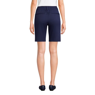 Lands' End Women's Lands' End Flex High Rise 10" Shorts 3 Lands' End Women's Lands' End Flex High Rise 10" Shorts