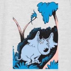 Women's Dr. Seuss Horton Hears A Who Poster Racerback Tank Top